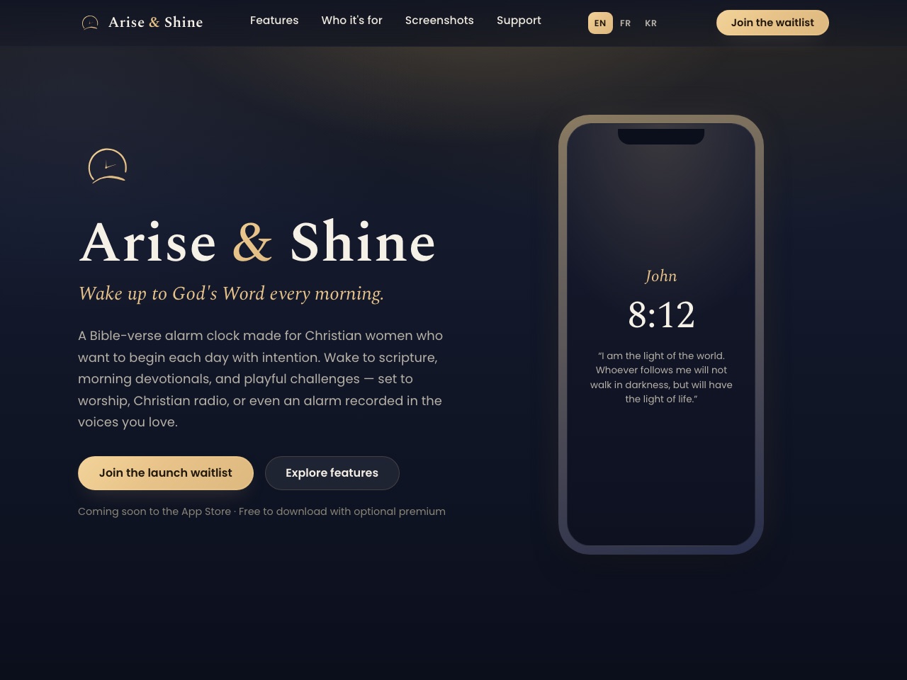 Arise & Shine